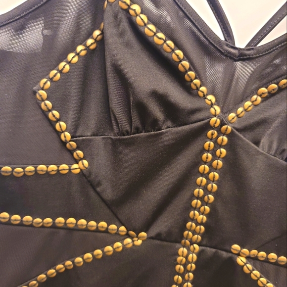 BEBE XXS Party Dress Sexy Stud Detail 😍 - Picture 3 of 5
